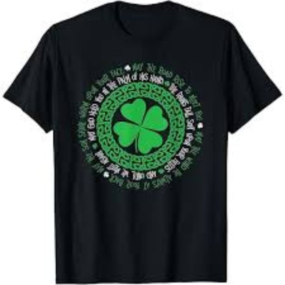 IRELAND Irish 4 Leaf Clover Shamrock St Patricks Day T- Shirt  248